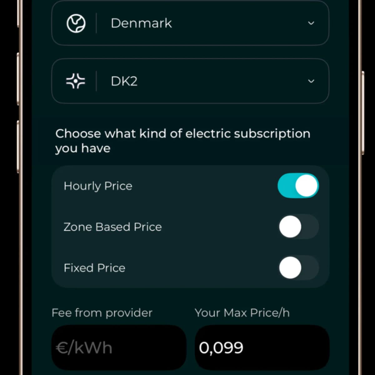 Works with any electricity contract
